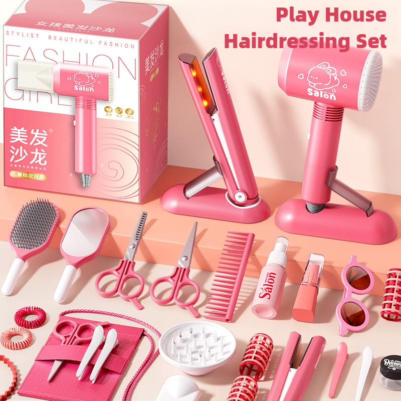 Beauty Makeup Gift Sets - Girls Beauty Salon Set Kids Hair