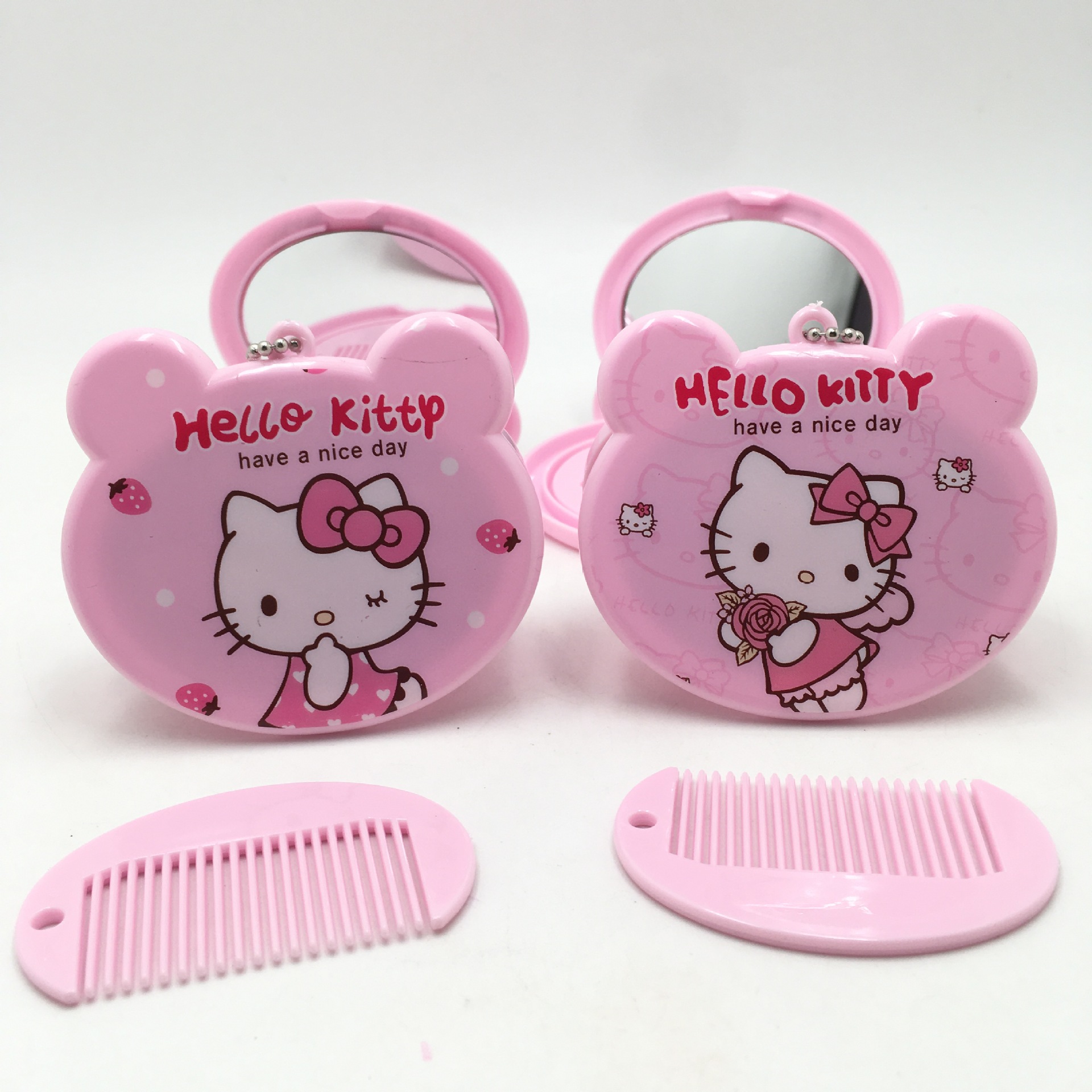 Beauty Makeup Gift Sets - 1PCS Hello Kitty Pink Cute Girl