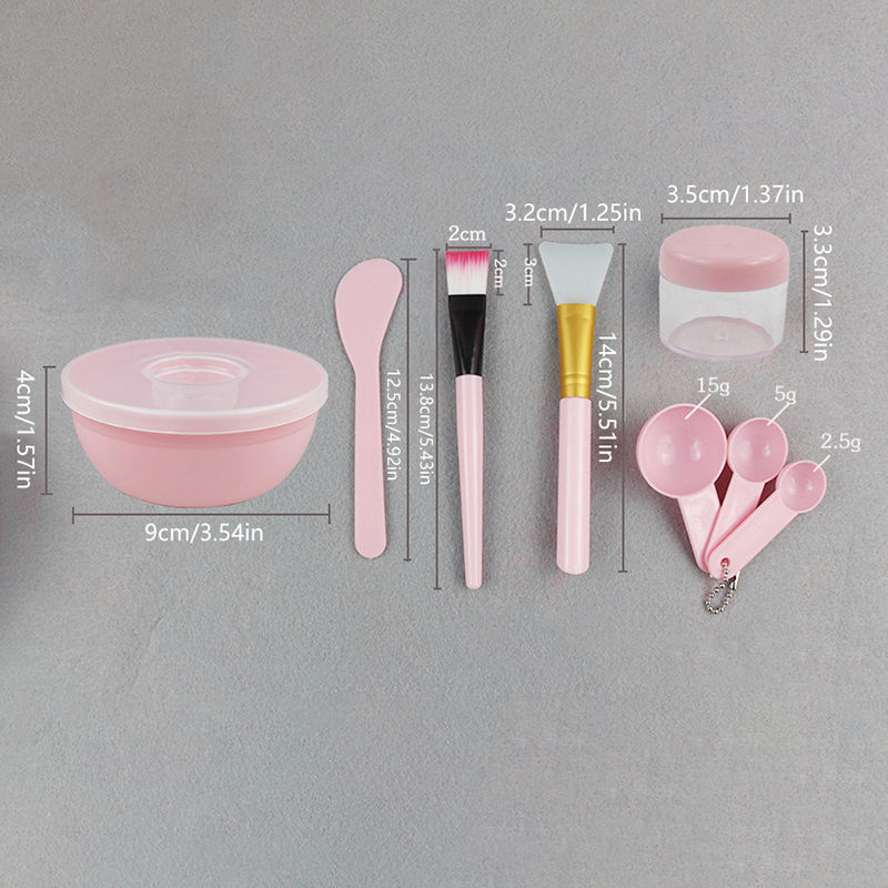 Beauty Home Makeup - Facial Brush Mask Bowl Spoon Set