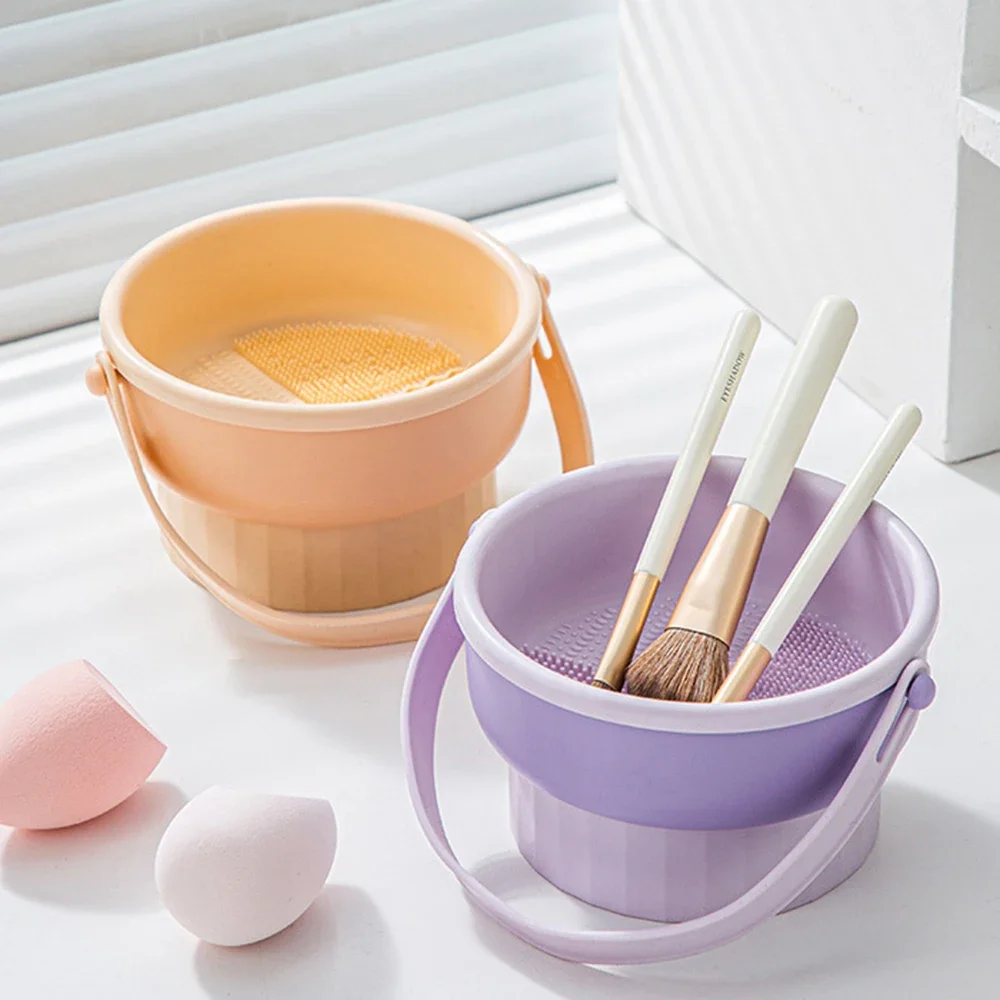 Beauty Makeup Egg - Makeup Brush Cleaning Bowl Beauty Egg