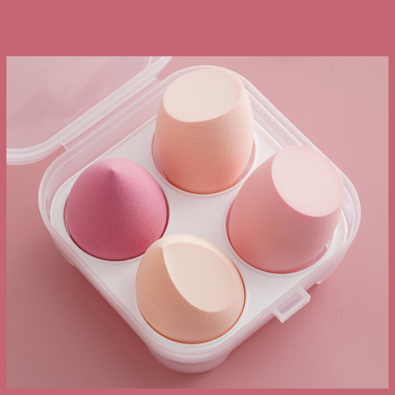 Beauty Makeup Egg - 4-Pack Makeup Sponge Blender Beauty Egg