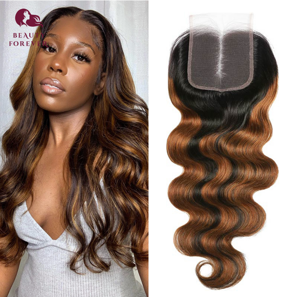 Pure Beauty Hair & Makeup - Beauty Forever Ombre Highlight 4x4 Lace