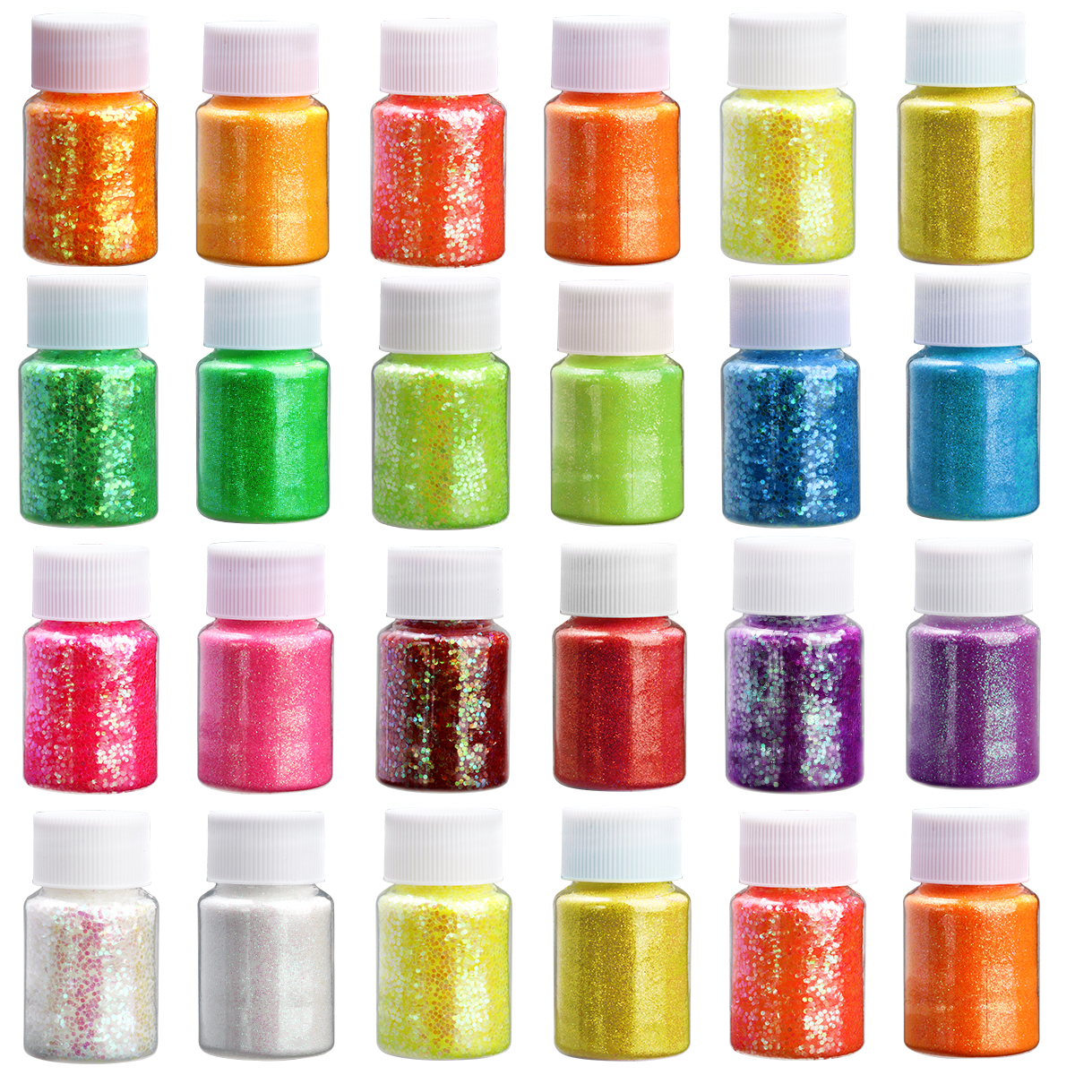 Beauty Glazed Makeup - 30g/Bottle Holographic Colorful Hexagon Shape Chunky