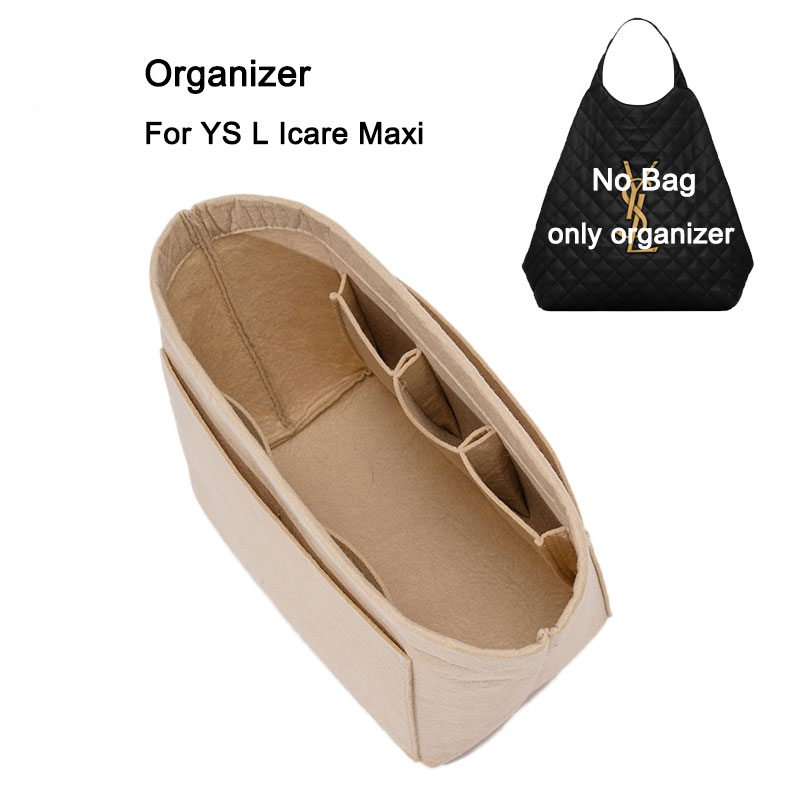 Ysl Beauty Makeup Bag - Purse Insert Organizer For Icare Maxi