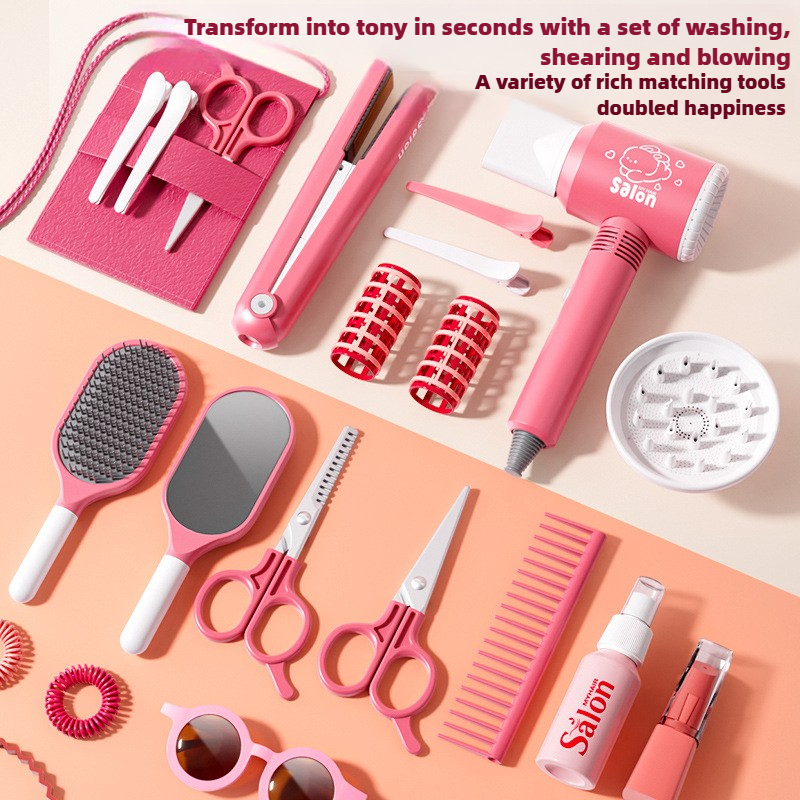 Girls Beauty Salon Set Kids Ha - Beauty Makeup Gift Sets reseña y precio
