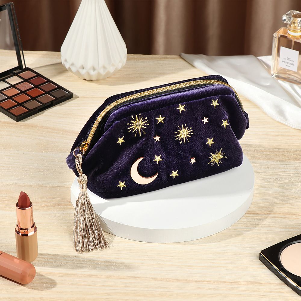 Japanese Style Velvet Cosmetic - Ysl Beauty Makeup Bag reseña y precio