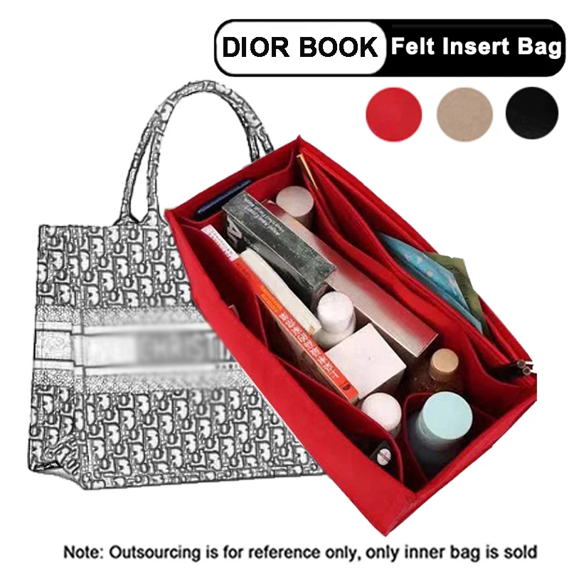 Felt Cloth Insert Bag Fits BOO - Ysl Beauty Makeup Bag reseña y precio