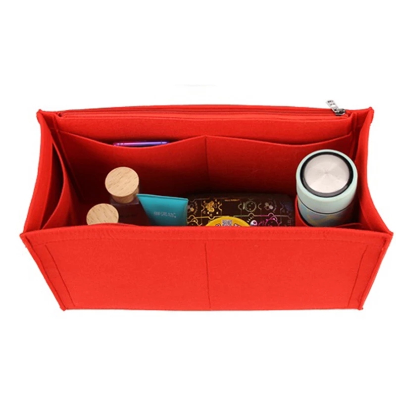 Felt Cloth Insert Bag Fits BOO - Ysl Beauty Makeup Bag reseña y precio