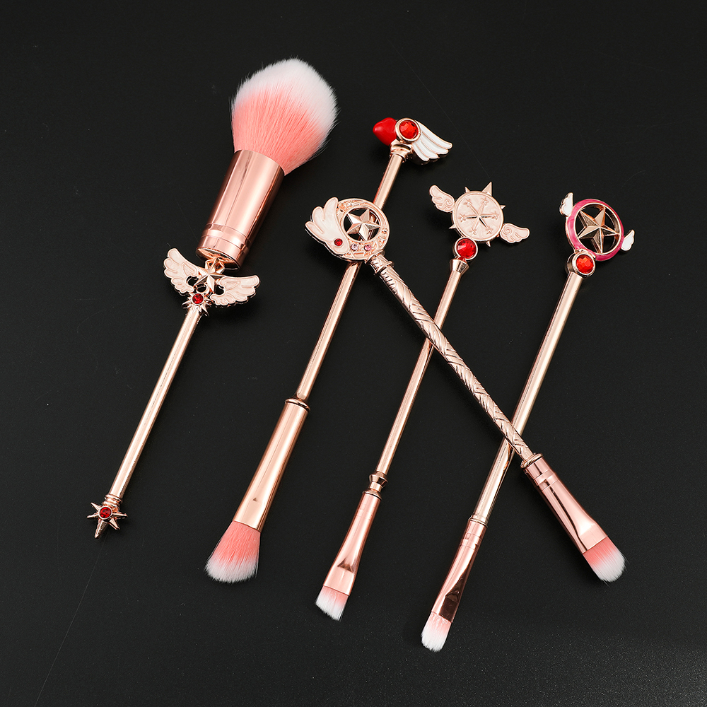 Sailor Moon Makeup Brushes Set - Beauty Glazed Makeup reseña y precio