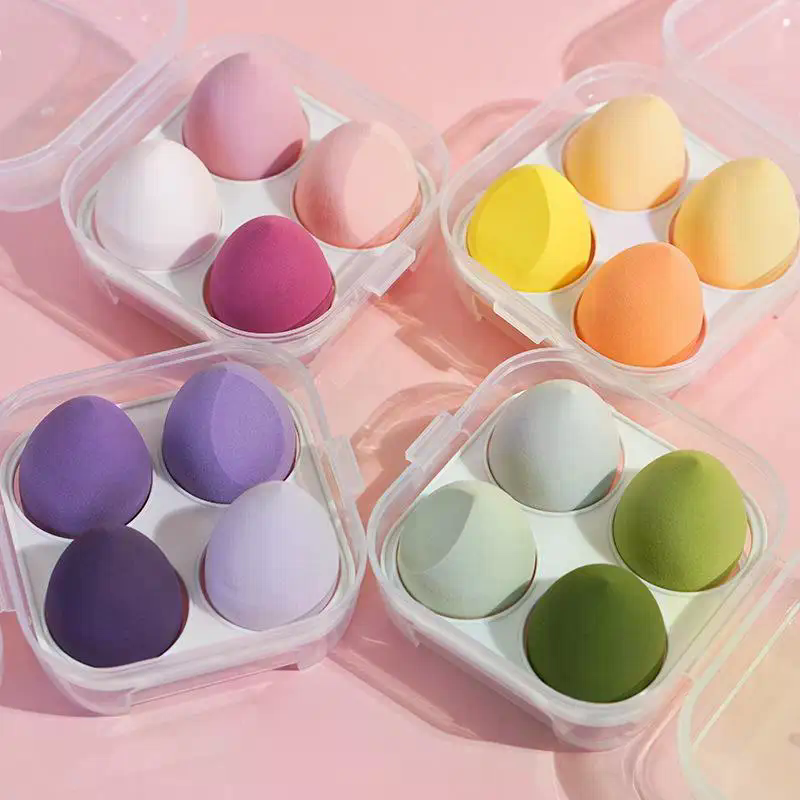 4pcs Beauty Tools Makeup Spong - Beauty Makeup Egg reseña y precio