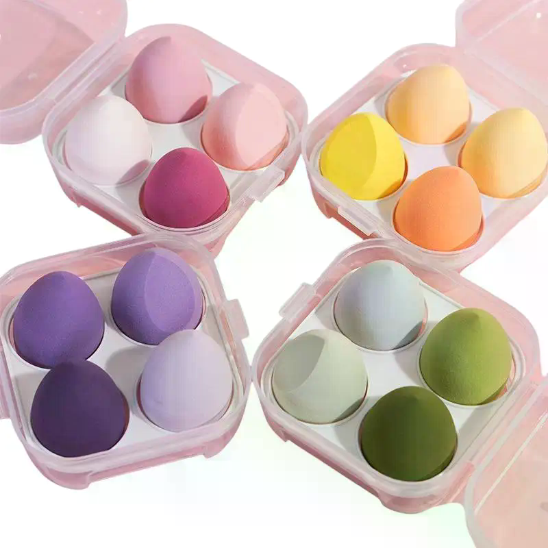 4pcs Beauty Tools Makeup Spong - Beauty Makeup Egg reseña y precio