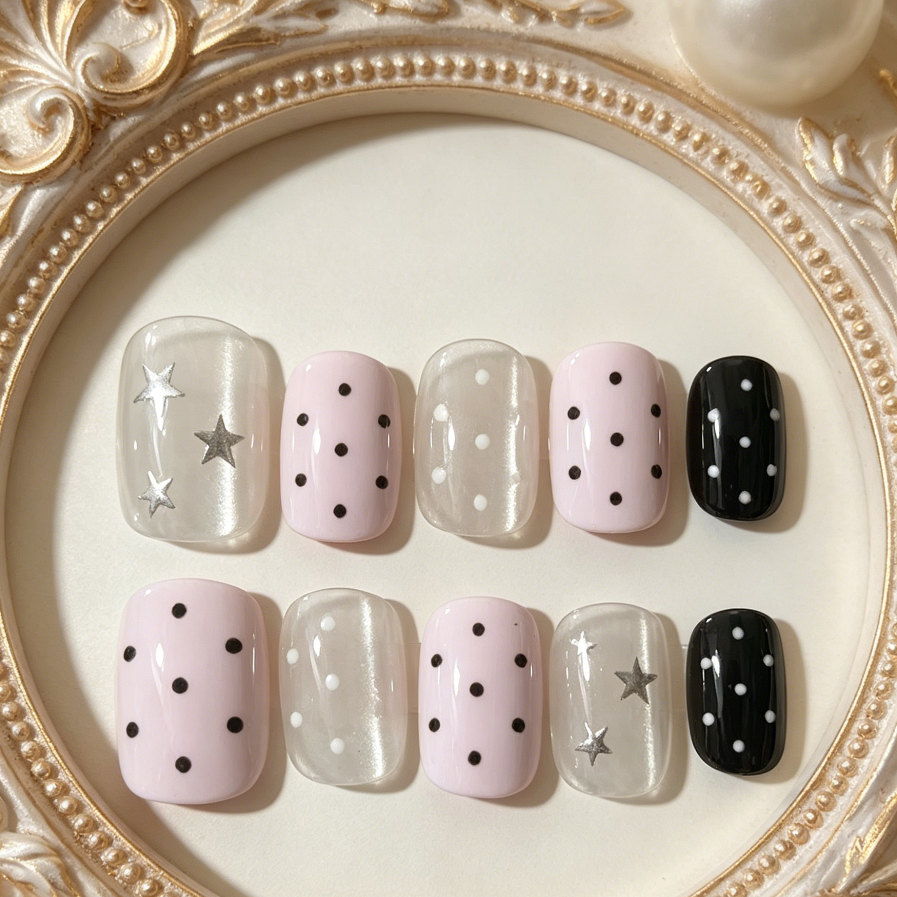 10 pieces of hand pressed shor - Beauty Glazed Makeup reseña y precio