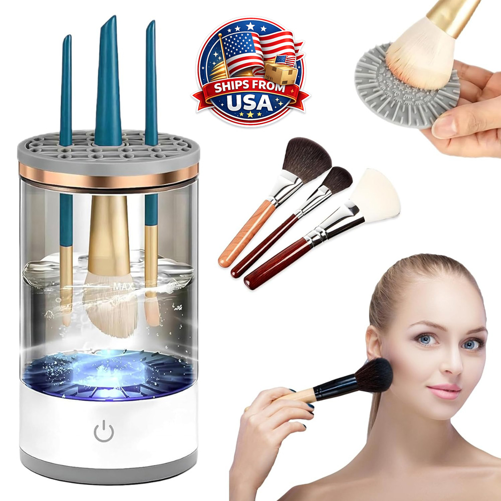 Electric Makeup Brush Cleaner  - Beauty Home Makeup reseña y precio