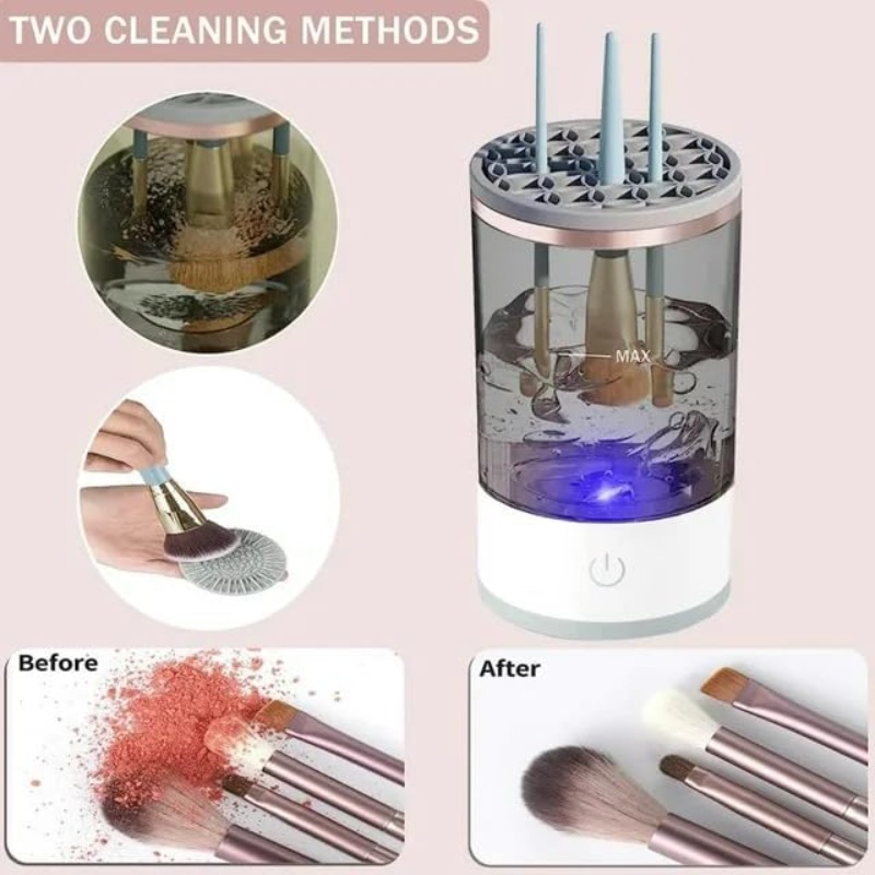 Electric Makeup Brush Cleaner  - Beauty Home Makeup reseña y precio