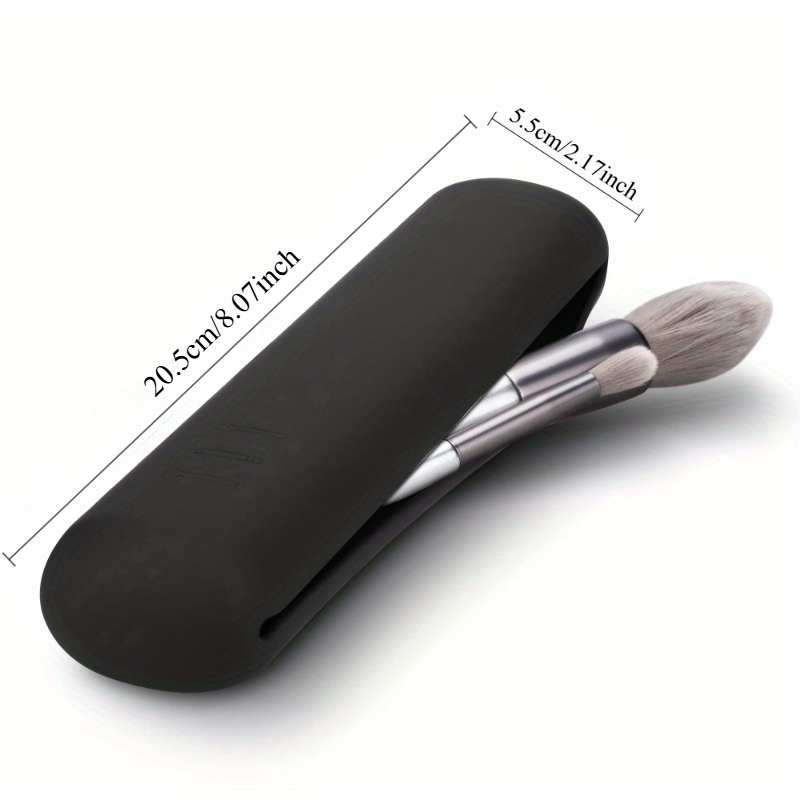 Travel Makeup Brush Holder,Sil - Beauty Queen Makeup reseña y precio