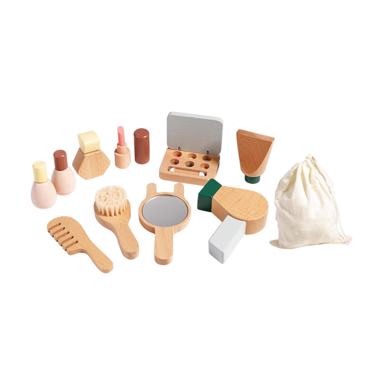 Wooden Makeup Toy Set for Kids - Beauty Makeup Gift Sets reseña y precio