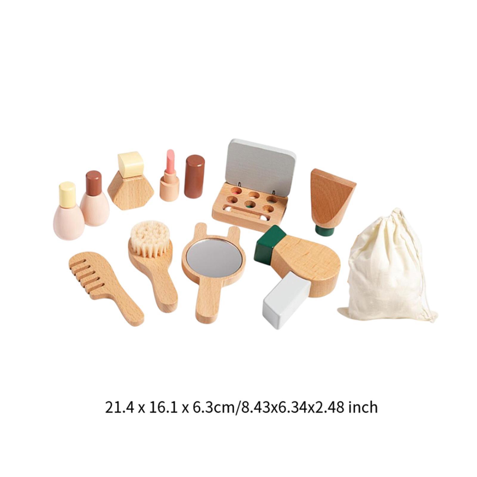 Wooden Makeup Toy Set for Kids - Beauty Makeup Gift Sets reseña y precio