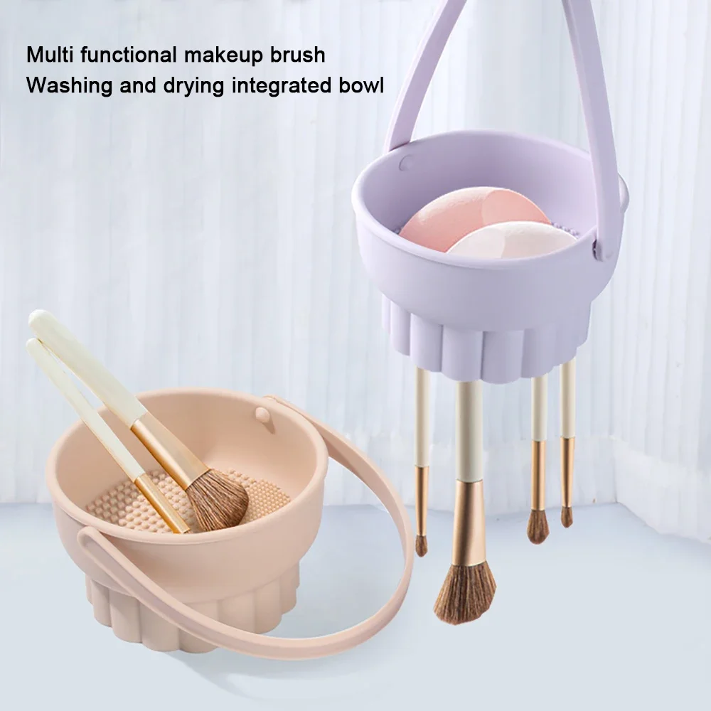 1PC Silicone Washing Bowl Make - Beauty Home Makeup reseña y precio