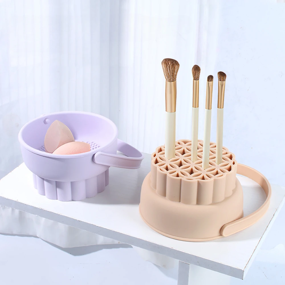 1PC Silicone Washing Bowl Make - Beauty Home Makeup reseña y precio