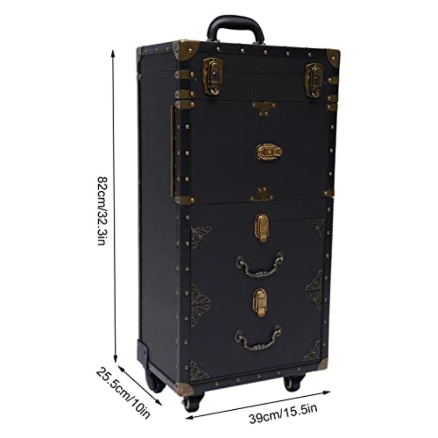 Rolling Lockable Makeup Train  - Beauty Of Makeup reseña y precio
