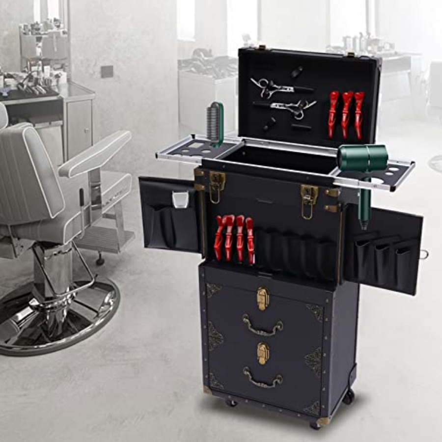 Rolling Lockable Makeup Train  - Beauty Of Makeup reseña y precio