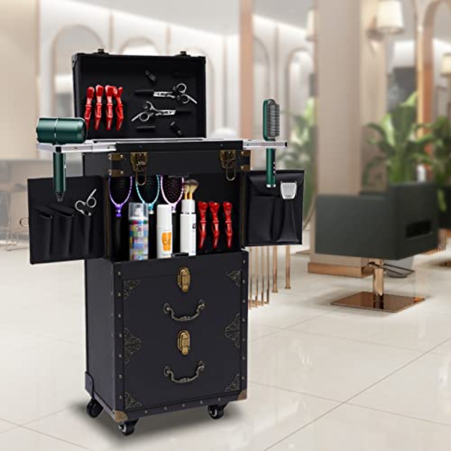 Rolling Lockable Makeup Train  - Beauty Of Makeup reseña y precio