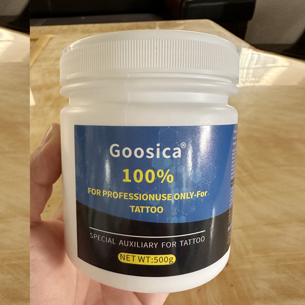 100% Yellow Blue Goosica Tatto - Beauty Linasi Makeup reseña y precio