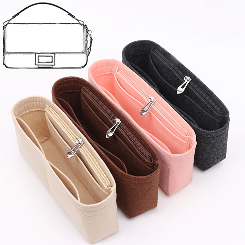 1PC Felt Insert Bag Organizer, - Ysl Beauty Makeup Bag reseña y precio