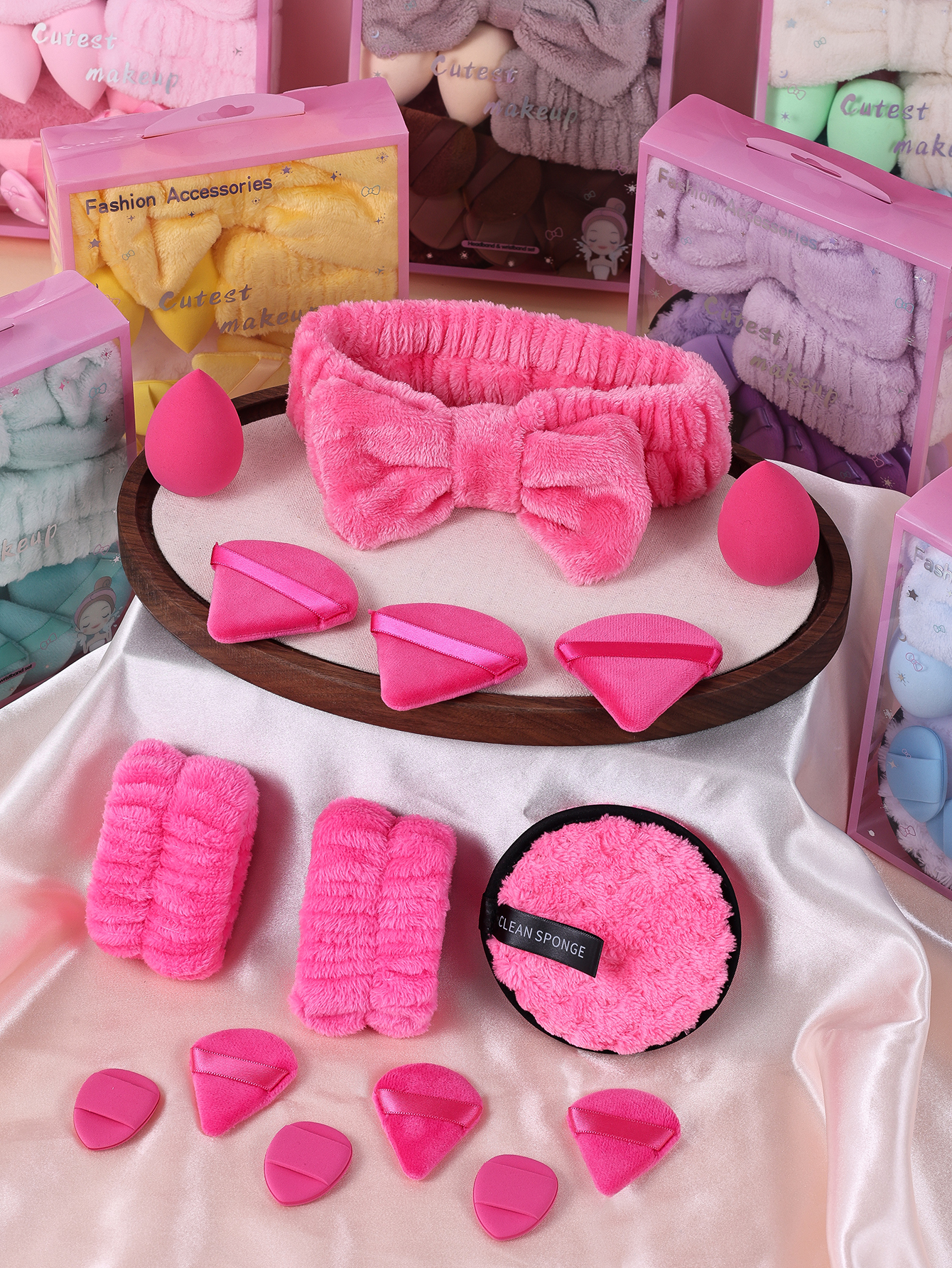 15pcs Women Wash Face Spa Hair - Beauty Makeup Gift Sets reseña y precio