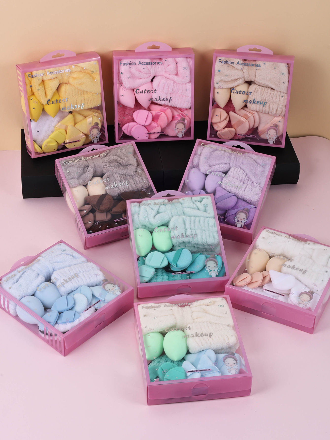 15pcs Women Wash Face Spa Hair - Beauty Makeup Gift Sets reseña y precio