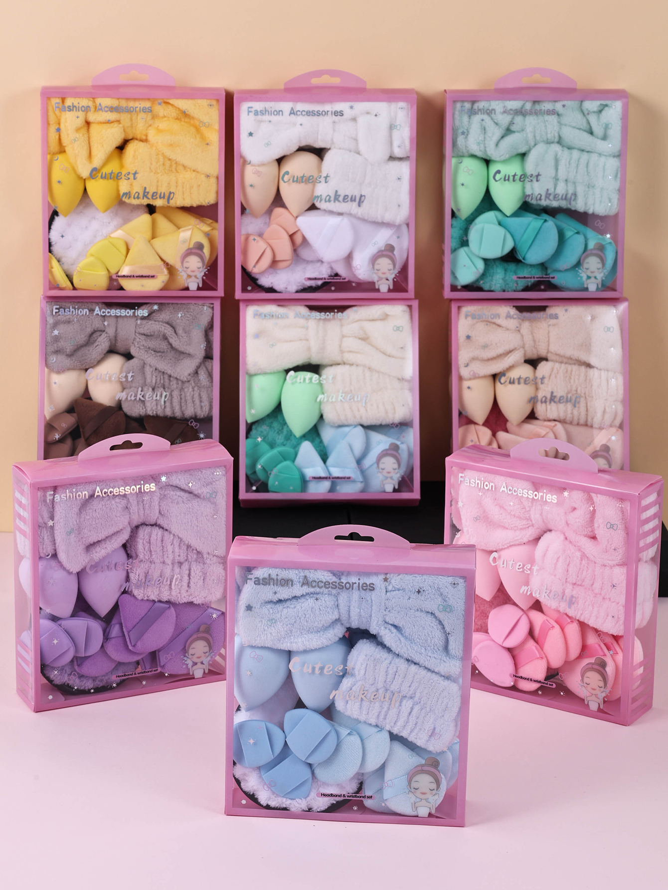15pcs Women Wash Face Spa Hair - Beauty Makeup Gift Sets reseña y precio