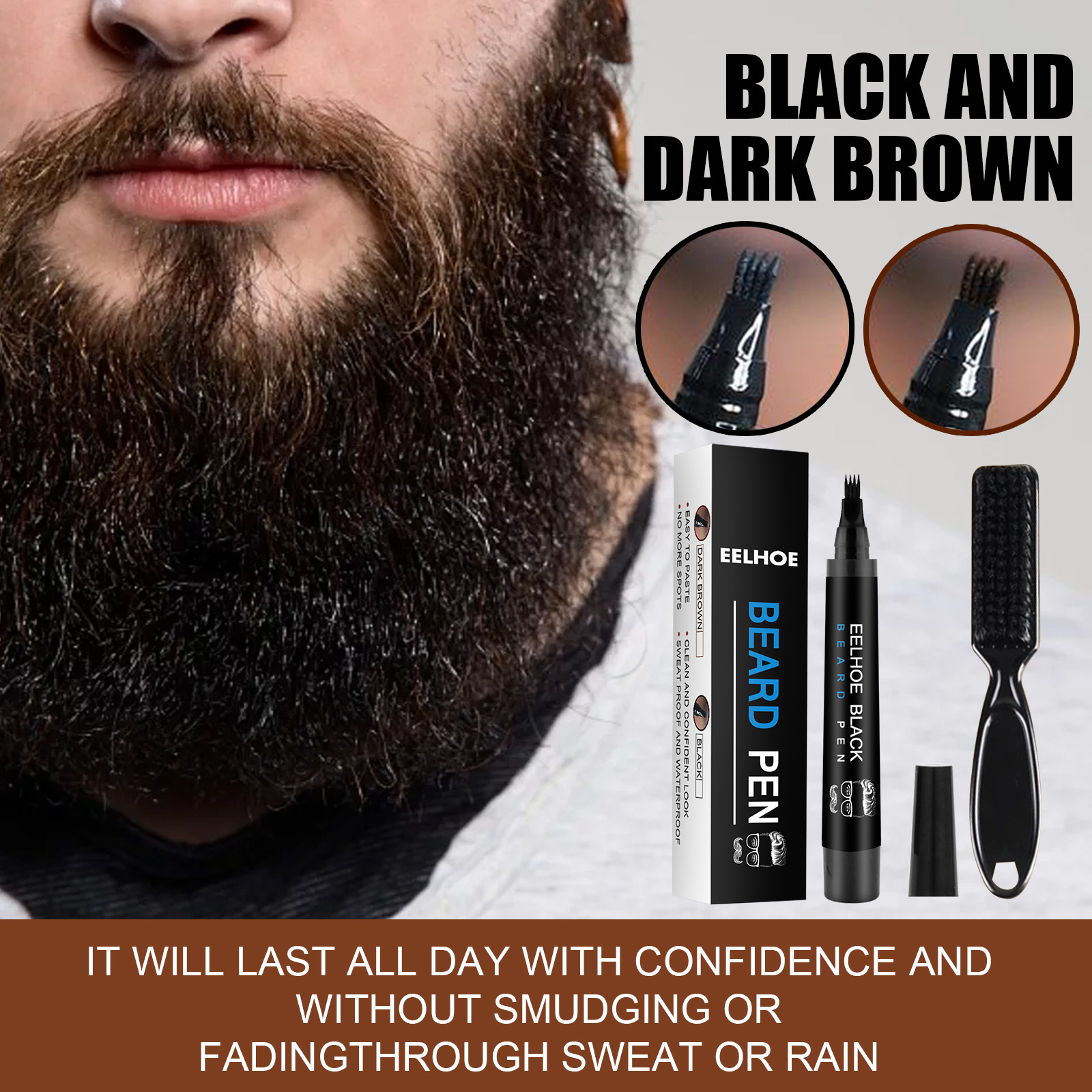 Beard Fillering Pen Kit Thicke - Beauty Of Makeup reseña y precio