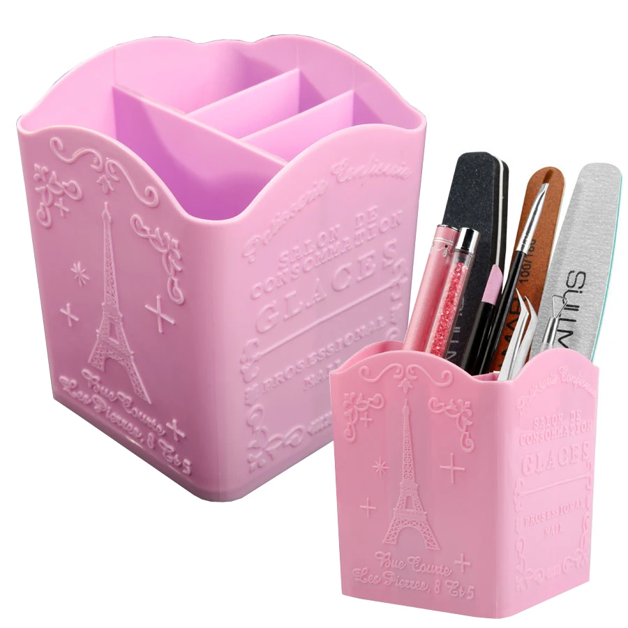 4-Compartment Nail Art Brush H - Beauty Home Makeup reseña y precio