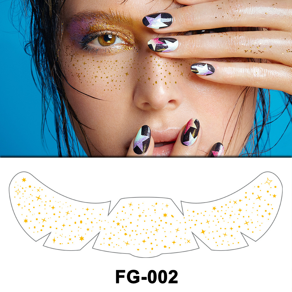 6 Pcs/set Freckle Stickers Gol - Beauty Glazed Makeup reseña y precio
