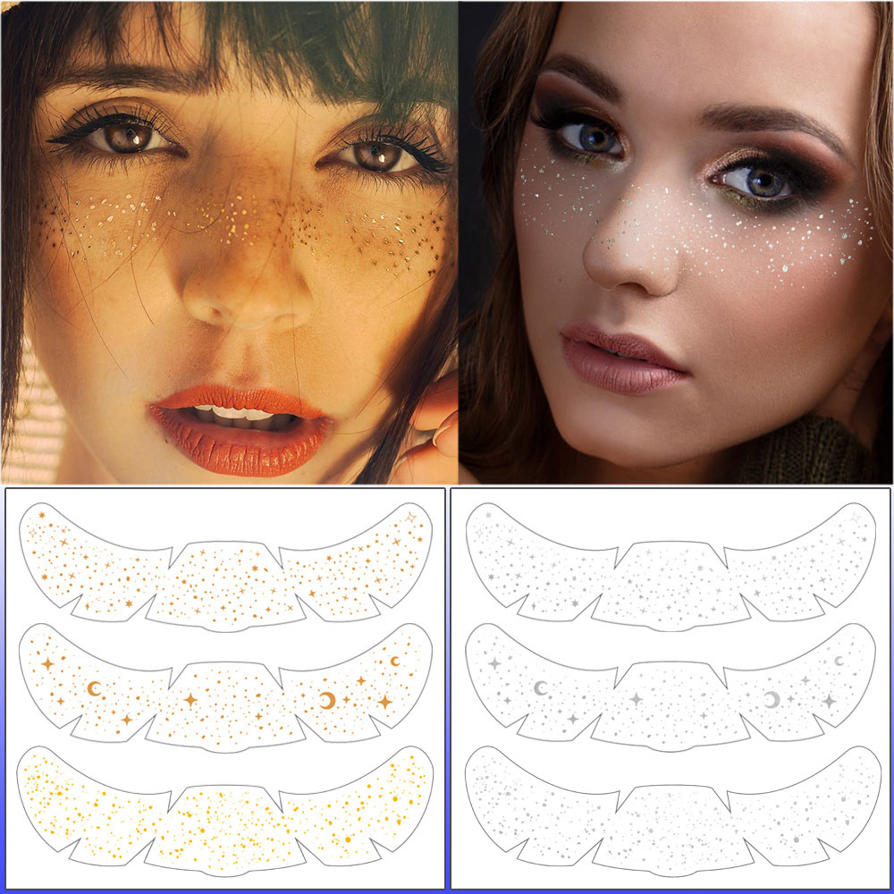 6 Pcs/set Freckle Stickers Gol - Beauty Glazed Makeup reseña y precio