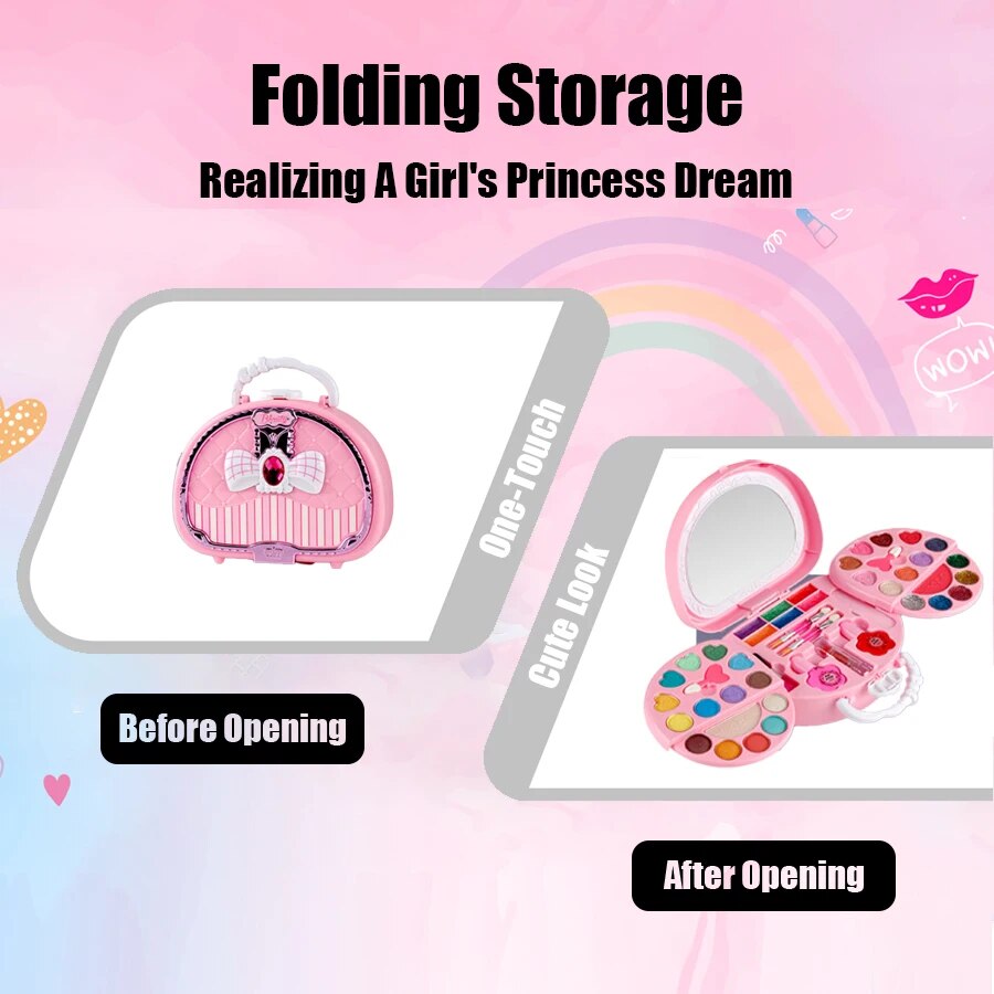 Kids Beauty Toys Makeup Kit Li - Beauty Makeup Gift Sets reseña y precio