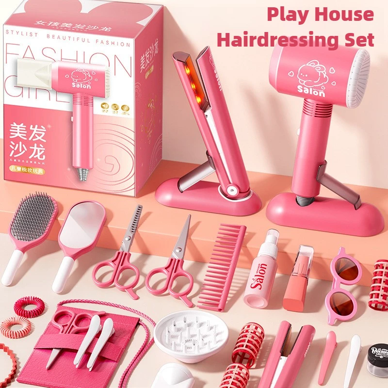 Girls Beauty Salon Set Kids Ha - Beauty Makeup Gift Sets reseña y precio
