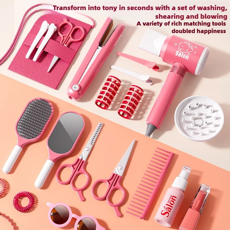 Girls Beauty Salon Set Kids Ha - Beauty Makeup Gift Sets reseña y precio