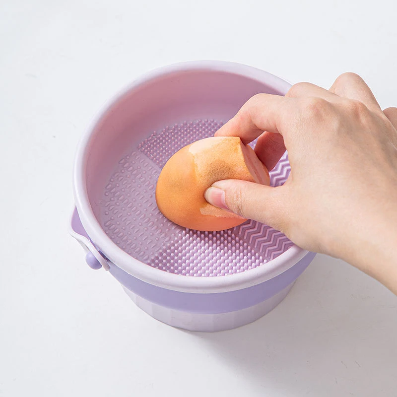 1Pc Beauty Tool Cleaner Makeup - Beauty Makeup Egg reseña y precio