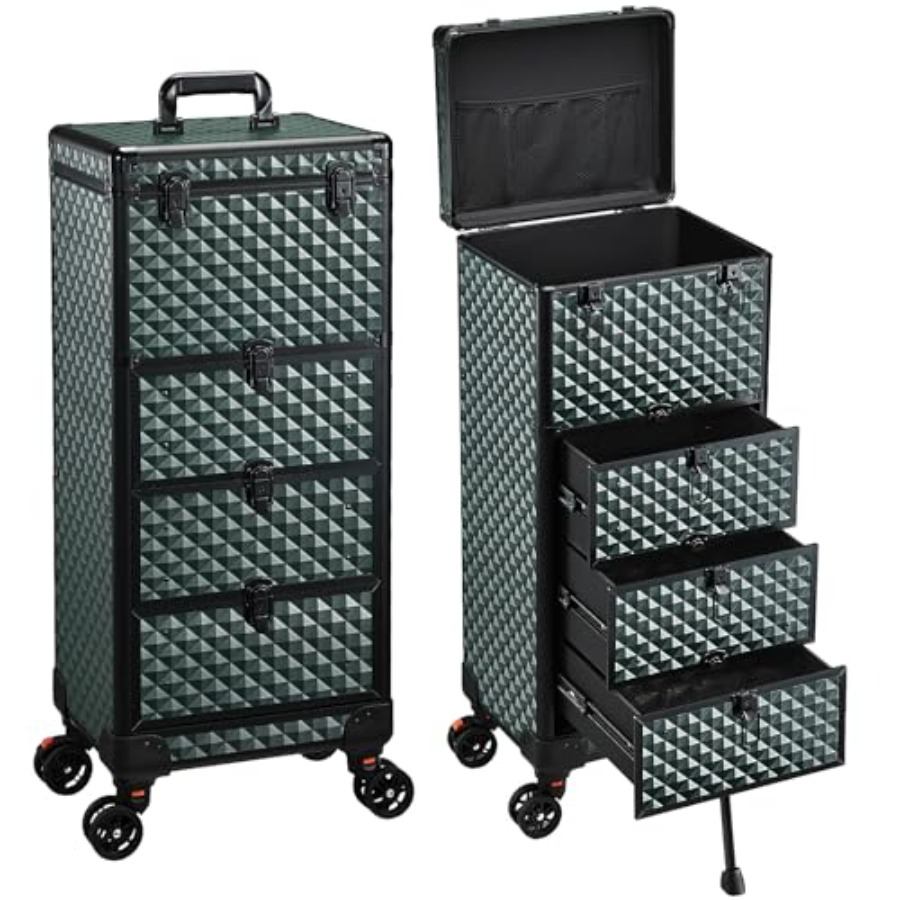Nail Trolley Cart with 3 Drawe - Beauty Of Makeup reseña y precio