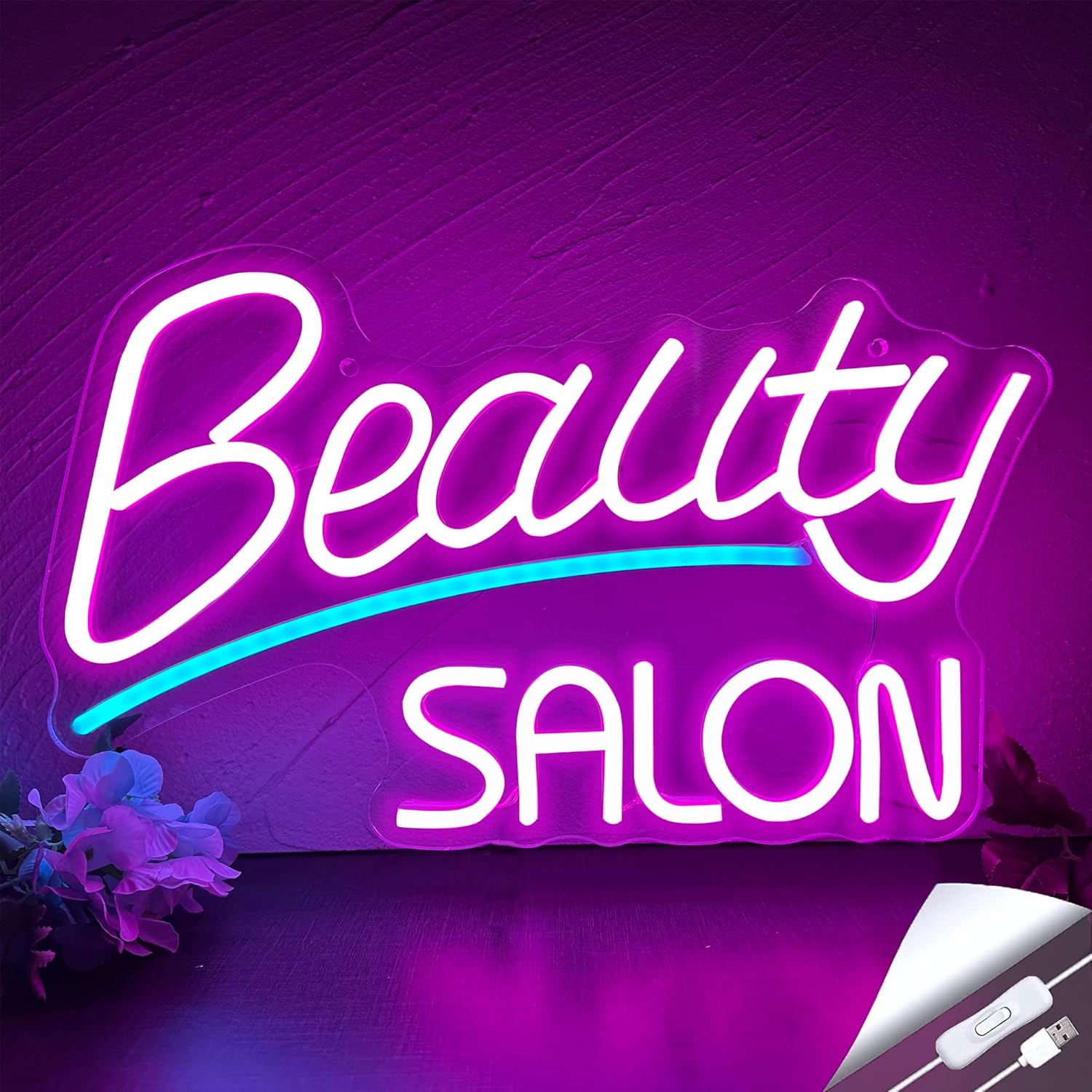 Beauty Room Neon Signs For Wal - Beauty And Makeup Studio reseña y precio