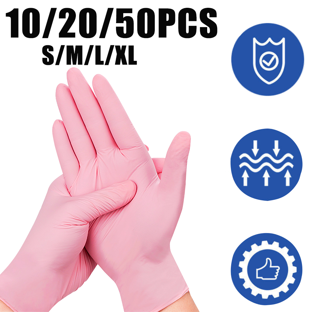 10/20/50pcs Nitrile Gloves For - Pure Beauty Hair & Makeup reseña y precio