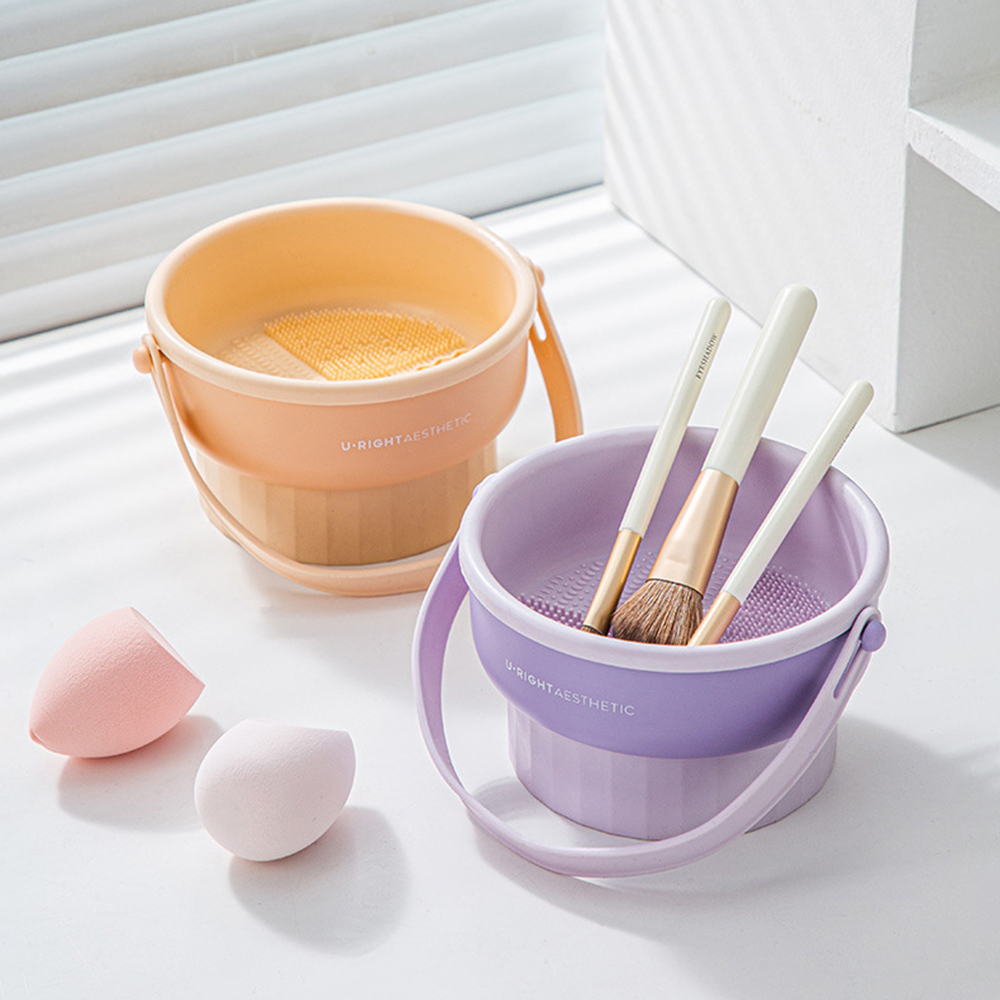 Makeup Brush Cleaning Bucket W - Beauty Glazed Makeup reseña y precio