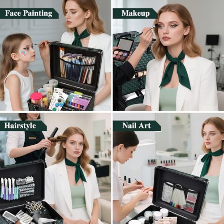 Nail Salon Cart with 4 Drawers - Beauty Of Makeup reseña y precio