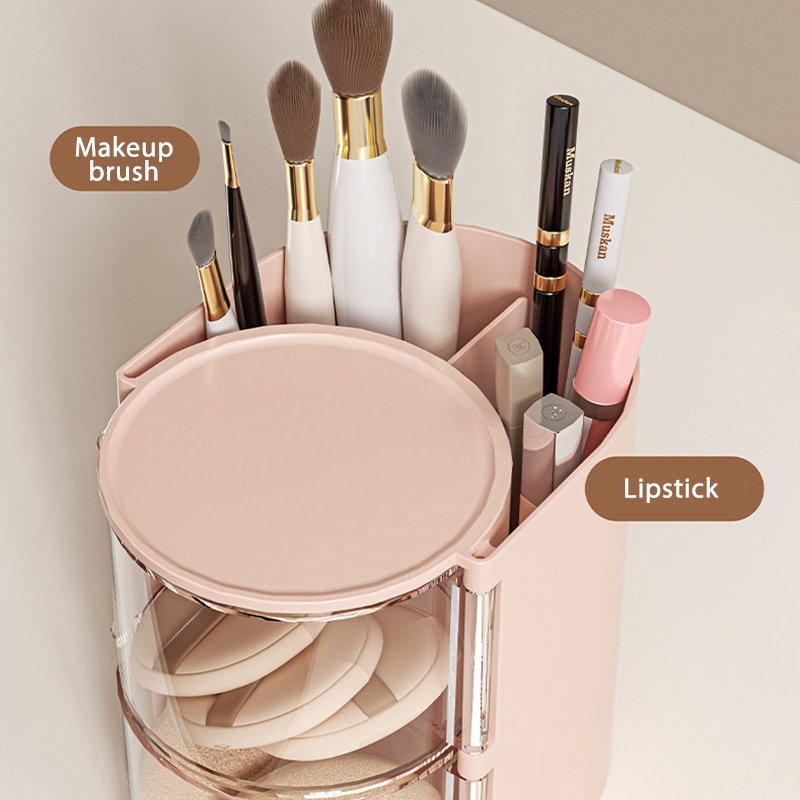 2-in-1 Rotatable Makeup Brushe - Beauty Glazed Makeup reseña y precio