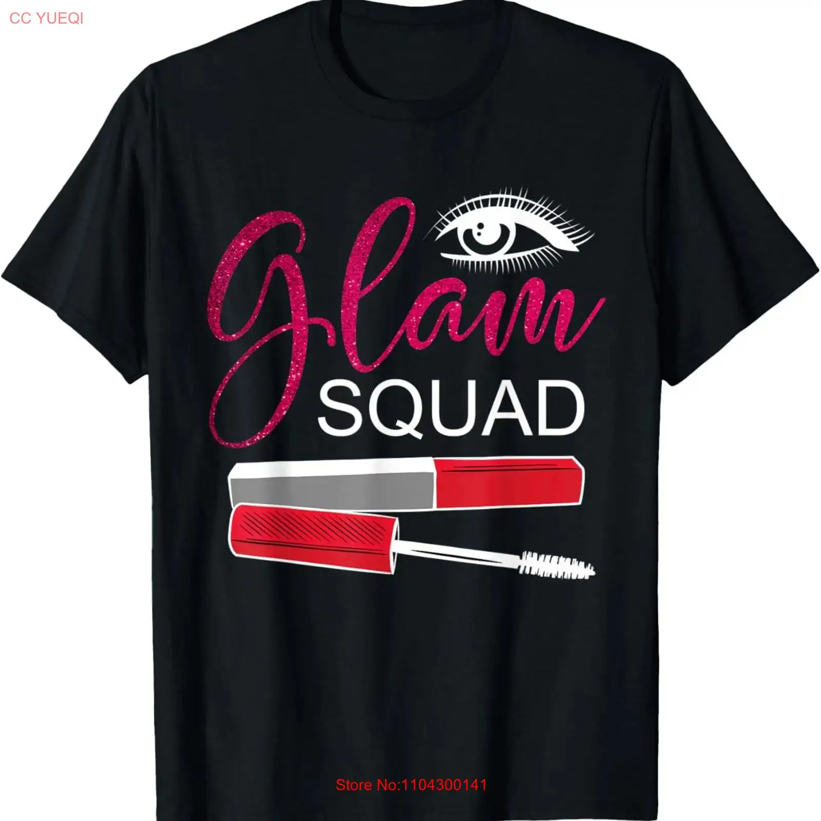 Glam Squad Cute I Love Makeup  - Beauty Makeup Quotes Short reseña y precio