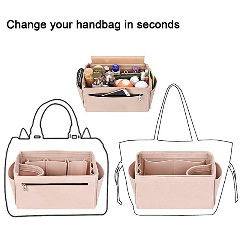 Make up Organizer Felt Cloth H - Ysl Beauty Makeup Bag reseña y precio