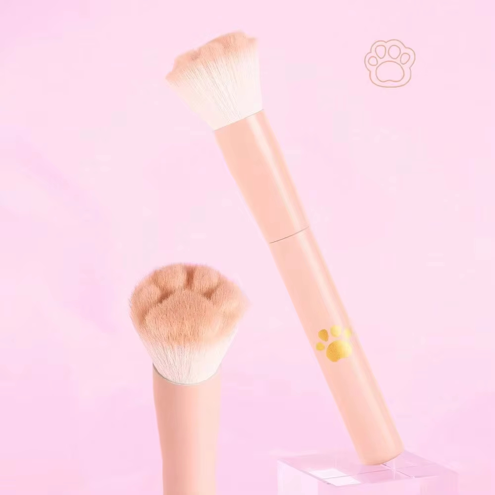 1Pc Cat Paw Blush Brush with S - Beauty Queen Makeup reseña y precio