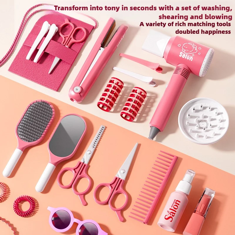 Girls Beauty Salon Set Kids Ha - Beauty Makeup Gift Sets reseña y precio