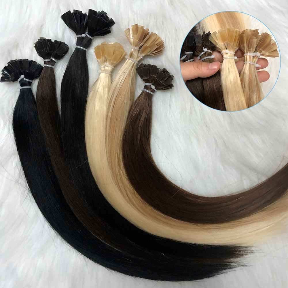 Flat Tip Hair Extensions Human - Pure Beauty Hair & Makeup reseña y precio